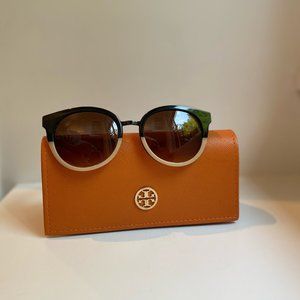 Tory Burch Sunglasses TY7062 PANAMA Black/Cream